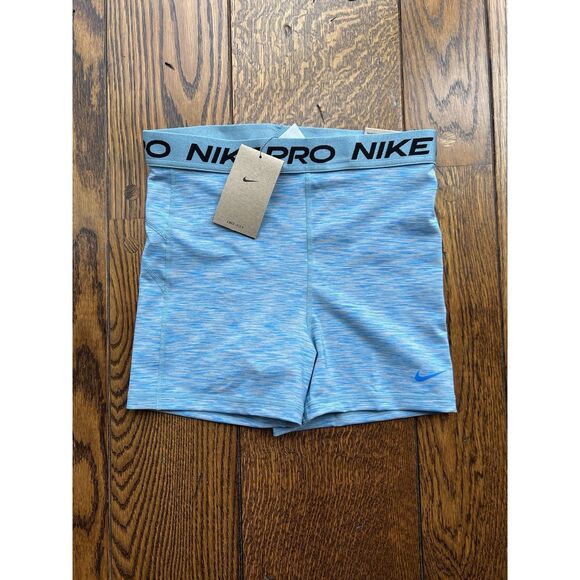 Nike Women's Pro 3" Space Dye Dri-Fit Compression Shorts Size XXL HJ6348-464 - Picture 1 of 5